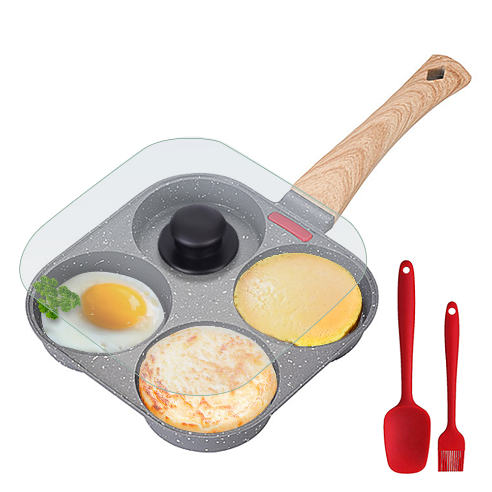 Mini Pancake Griddle - Panela Antiaderente para Fritar Ovos com