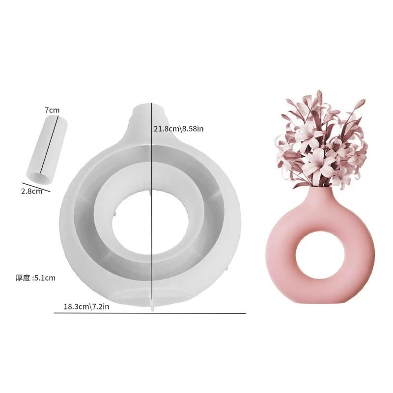 Potsticker Mold - Molde de Silicone para Vasos, Molde