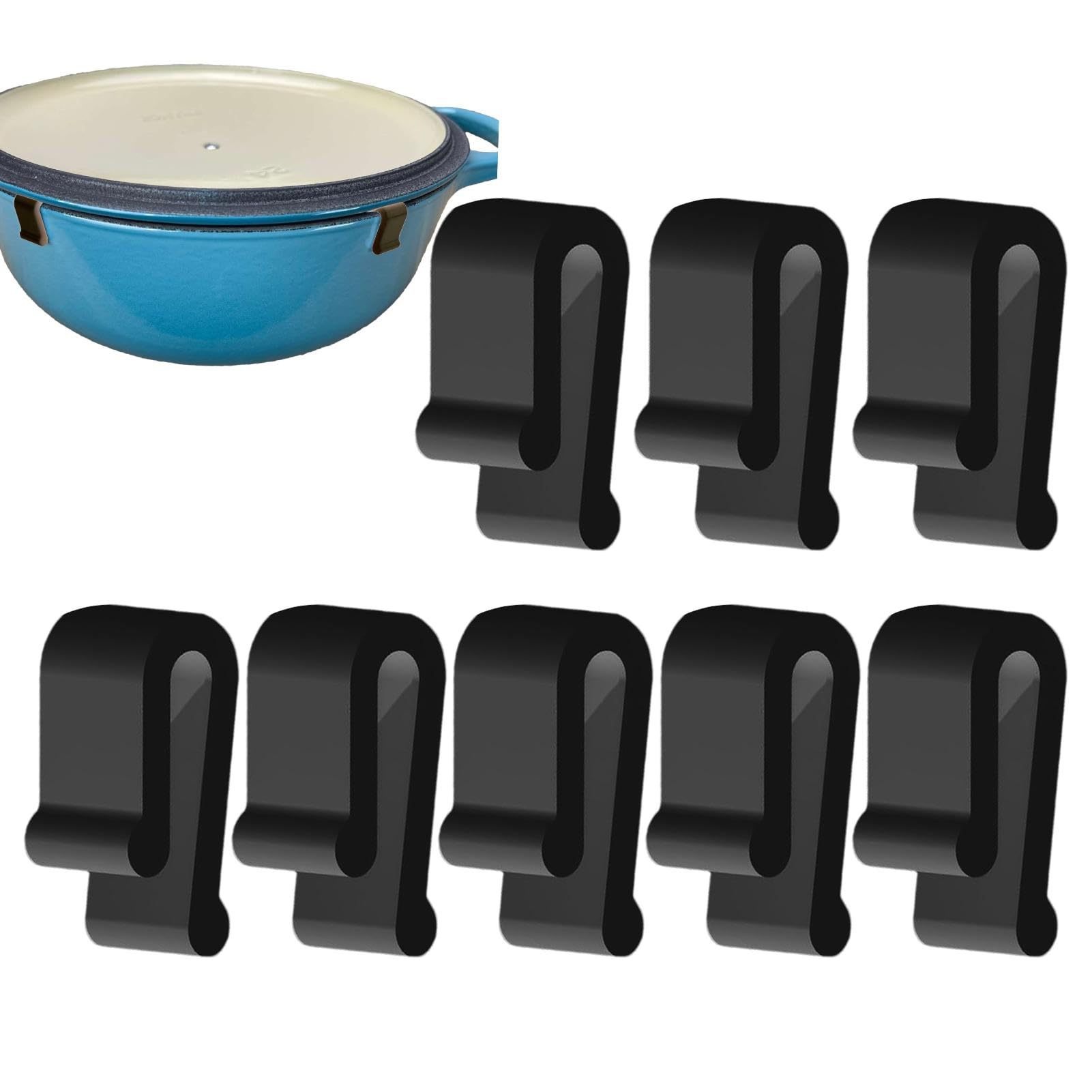 Cast Iron Corn - Clipes protetores de forno holandês de