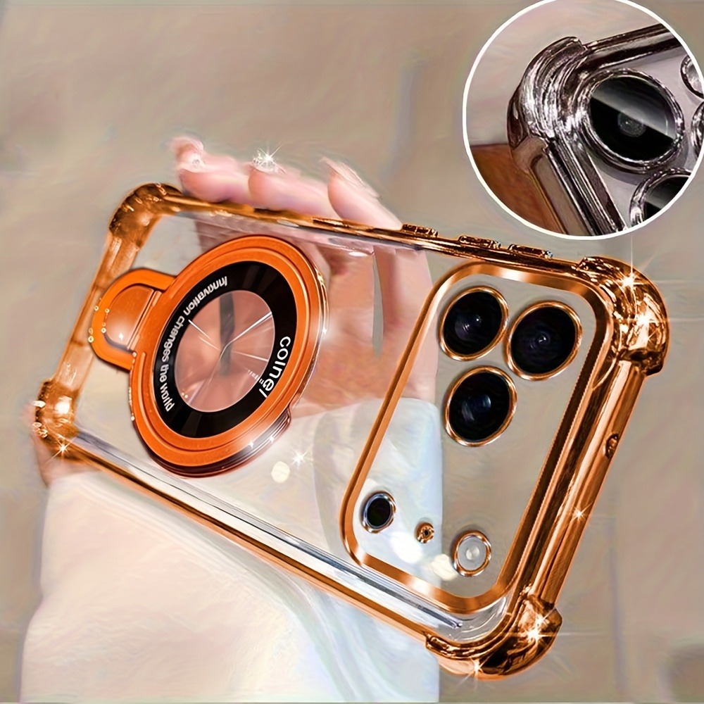 Taco Stand Holder - Capa de Telefone Luxuosa Transparente com