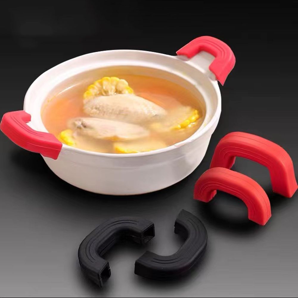 Cast Iron Corn - 2 pçs silicone anti-escalda pot lidar