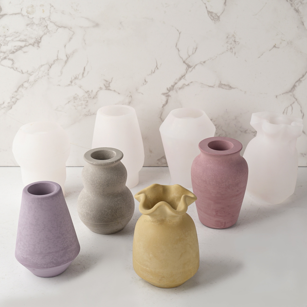 Potsticker Mold - Nova boca redonda vaso de silicone