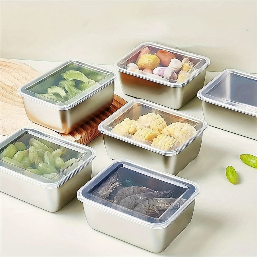 Dim Sum Basket - 1/3/5 pces caixa de armazenamento de