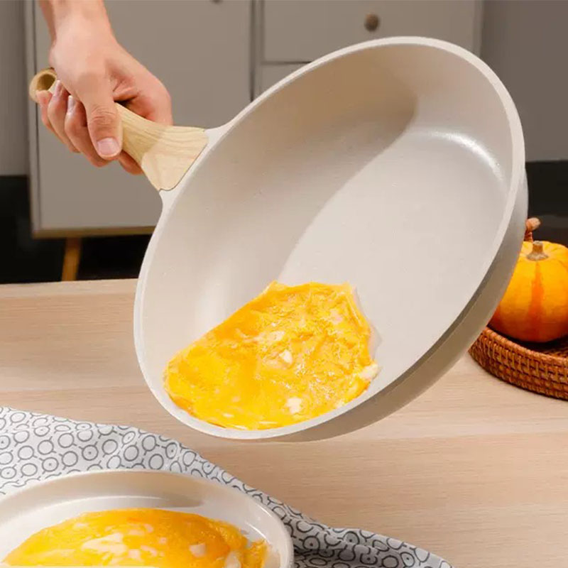 Mini Pancake Griddle - Panela Wok Antiaderente Durável, Frigideira de