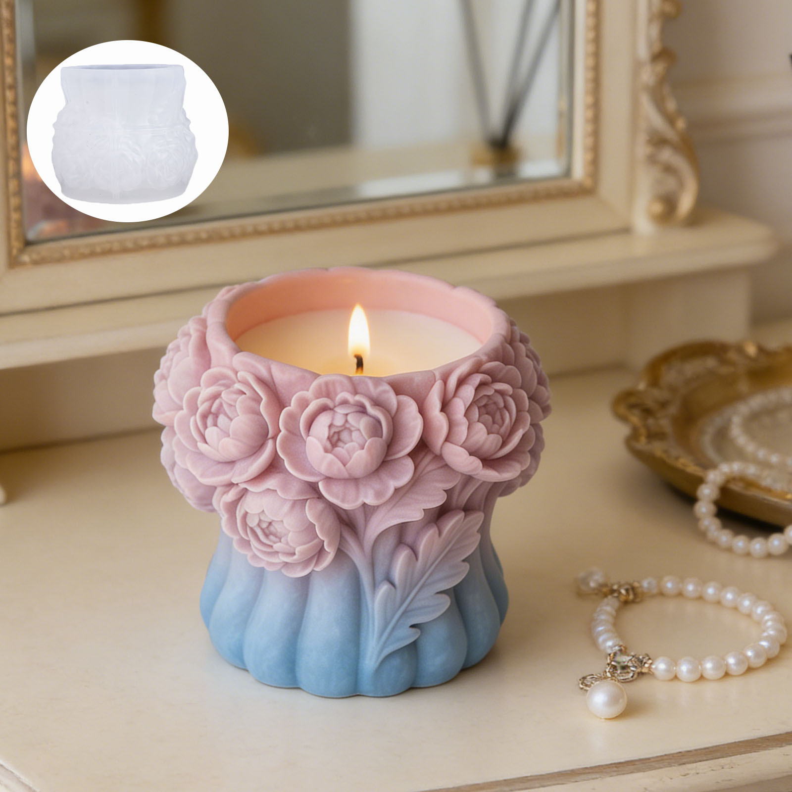 Molde de Silicone 3D para Vaso - Potsticker Mold avaliação e preço