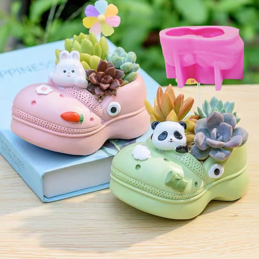 3D Animal Chinelos para Planta - Potsticker Mold avaliação e preço