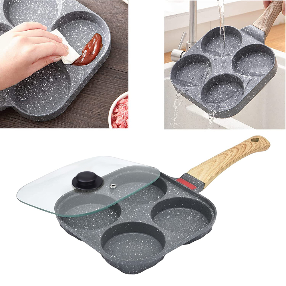 Panela Antiaderente para Frita - Mini Pancake Griddle avaliação e preço