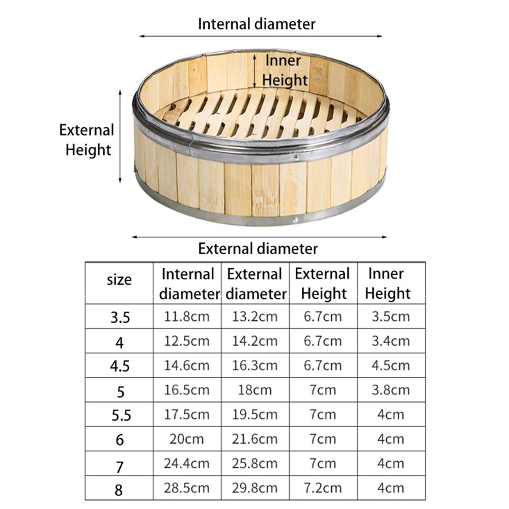 Cesto de Vapor de Bambu para D - Bao Steamer Bamboo avaliação e preço