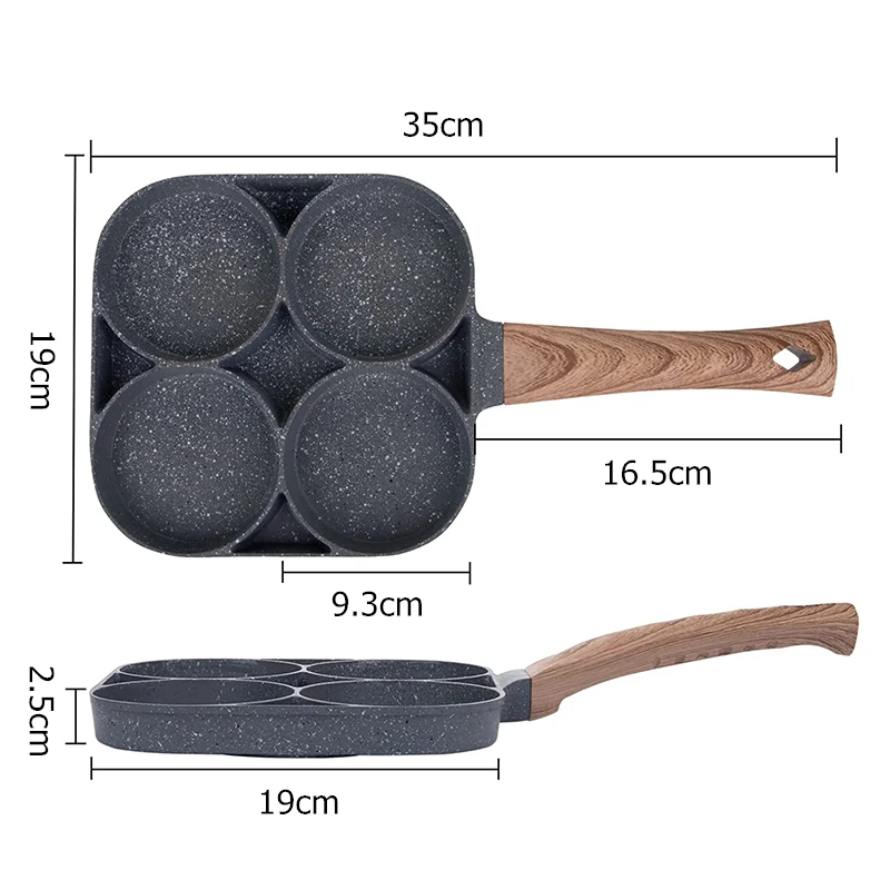 Panela Antiaderente para Panqu - Mini Pancake Griddle avaliação e preço