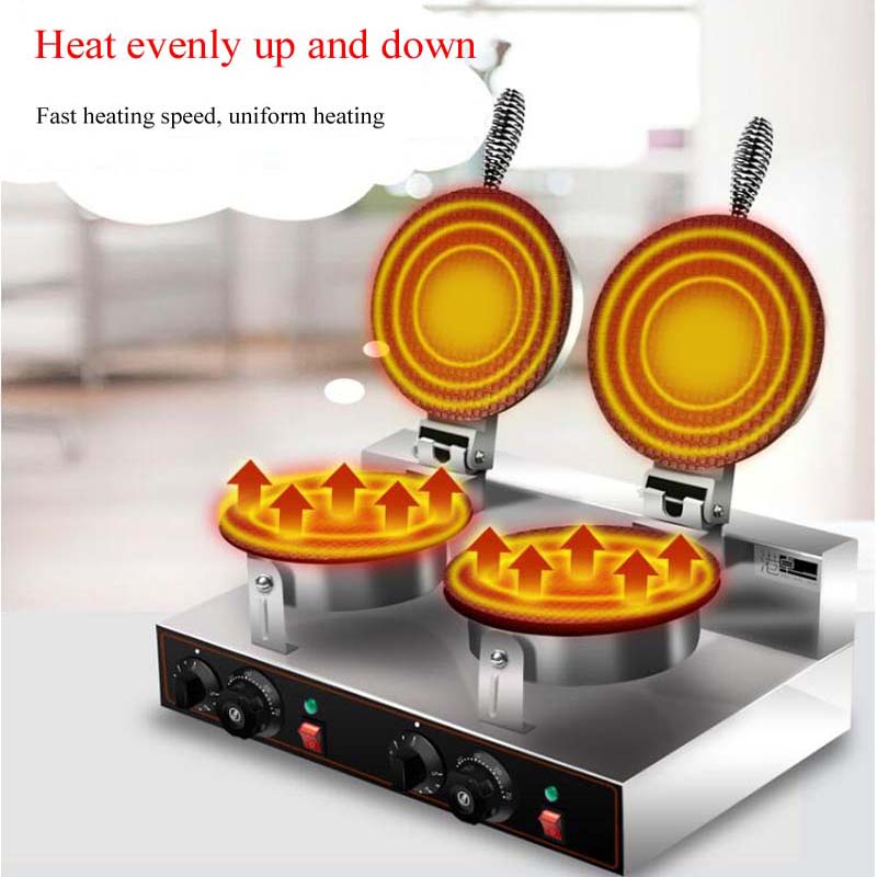 Nova Máquina Manual de Rolinho - Waffle Cone Maker avaliação e preço