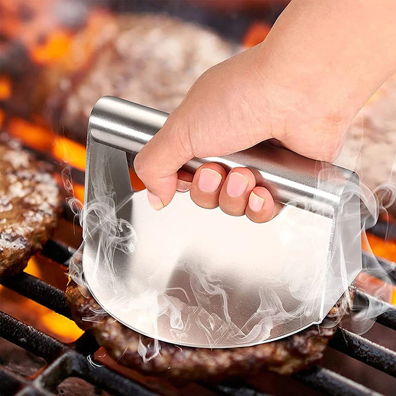 304 aço inoxidável hambúrguer  - Hot Dog Press avaliação e preço