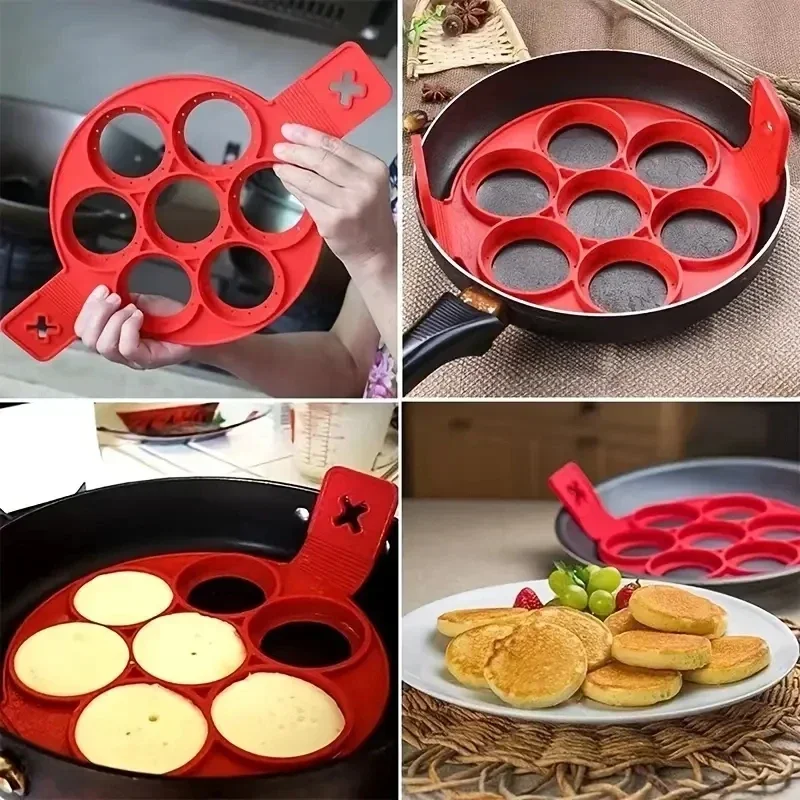 Frigideira circular de silicon - Egg Waffle Pan avaliação e preço