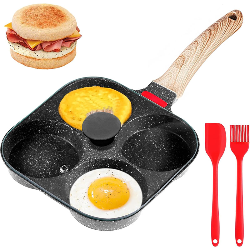 Frigideira de ovo aprofundada  - Mini Pancake Griddle avaliação e preço