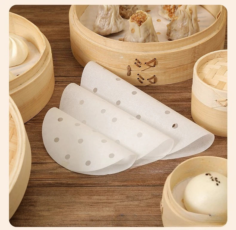 100 pces produto comestível de - Bao Steamer Bamboo avaliação e preço