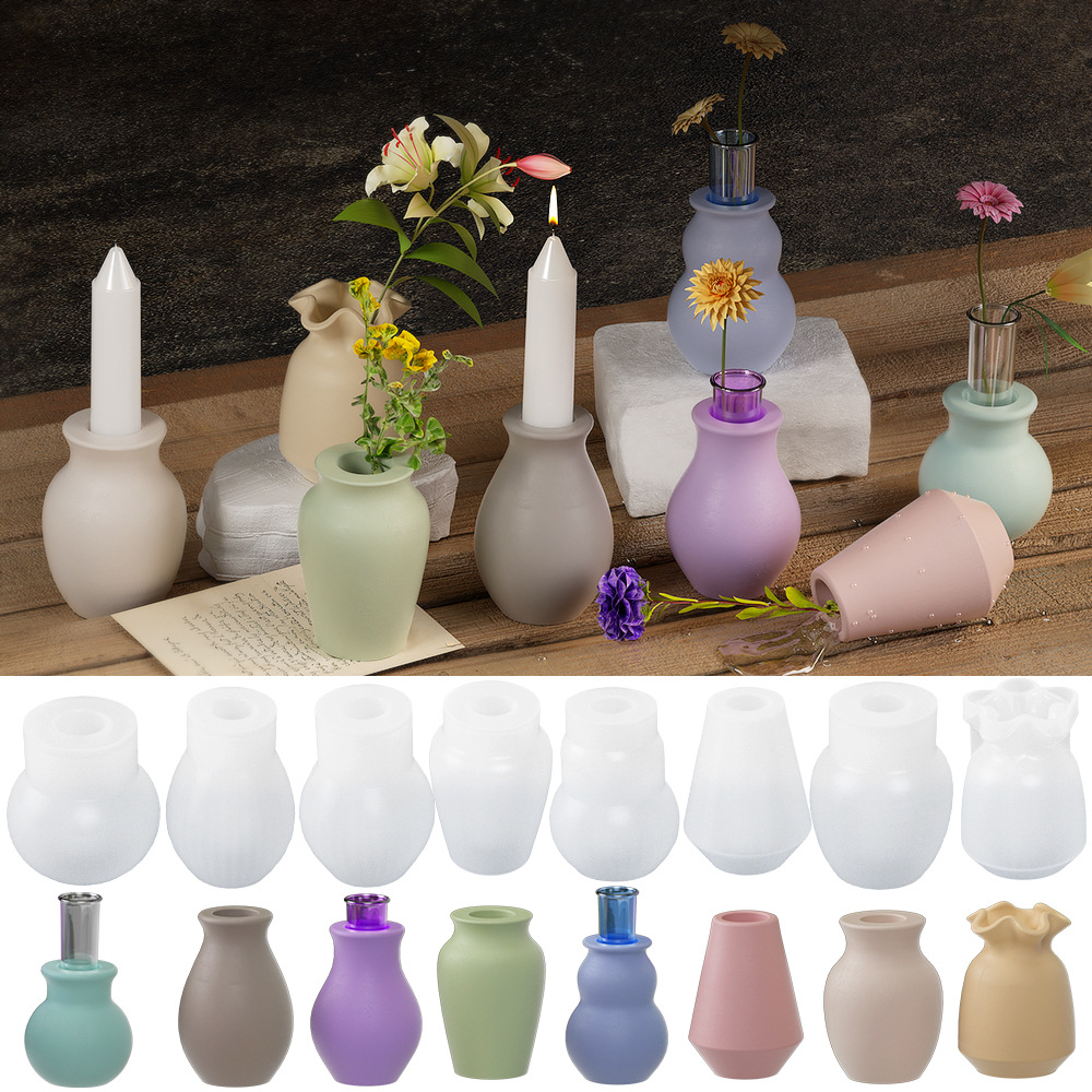 Nova boca redonda vaso de sili - Potsticker Mold avaliação e preço
