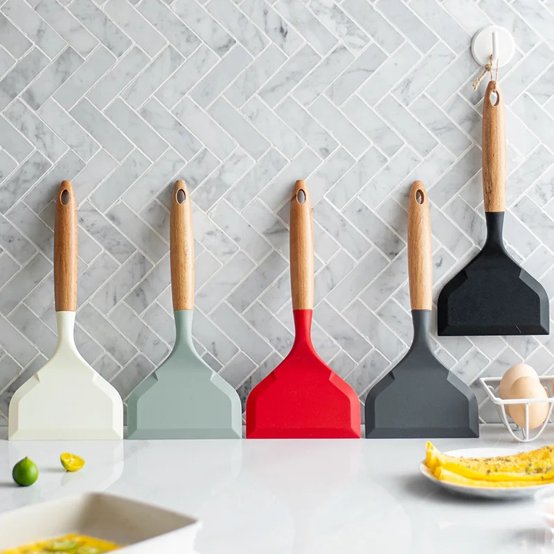Espátula de silicone de boca l - Okonomiyaki Spatula avaliação e preço
